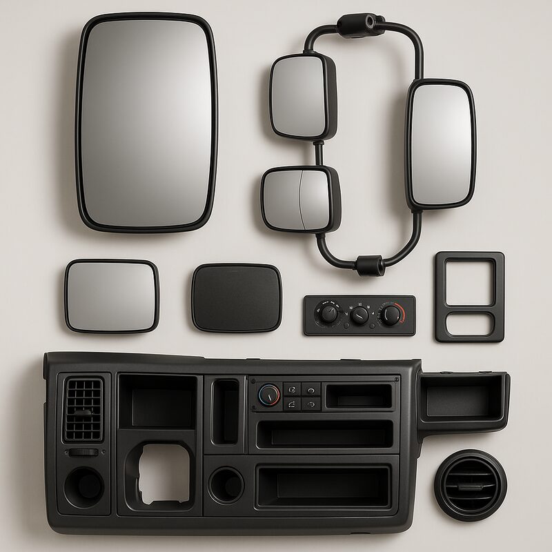 Truck cab accessories