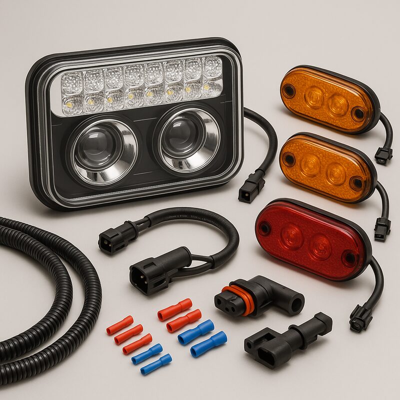 Truck lighting and electrical accessories
