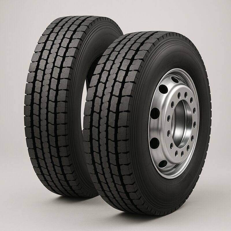 Truck wheels, rims and tires